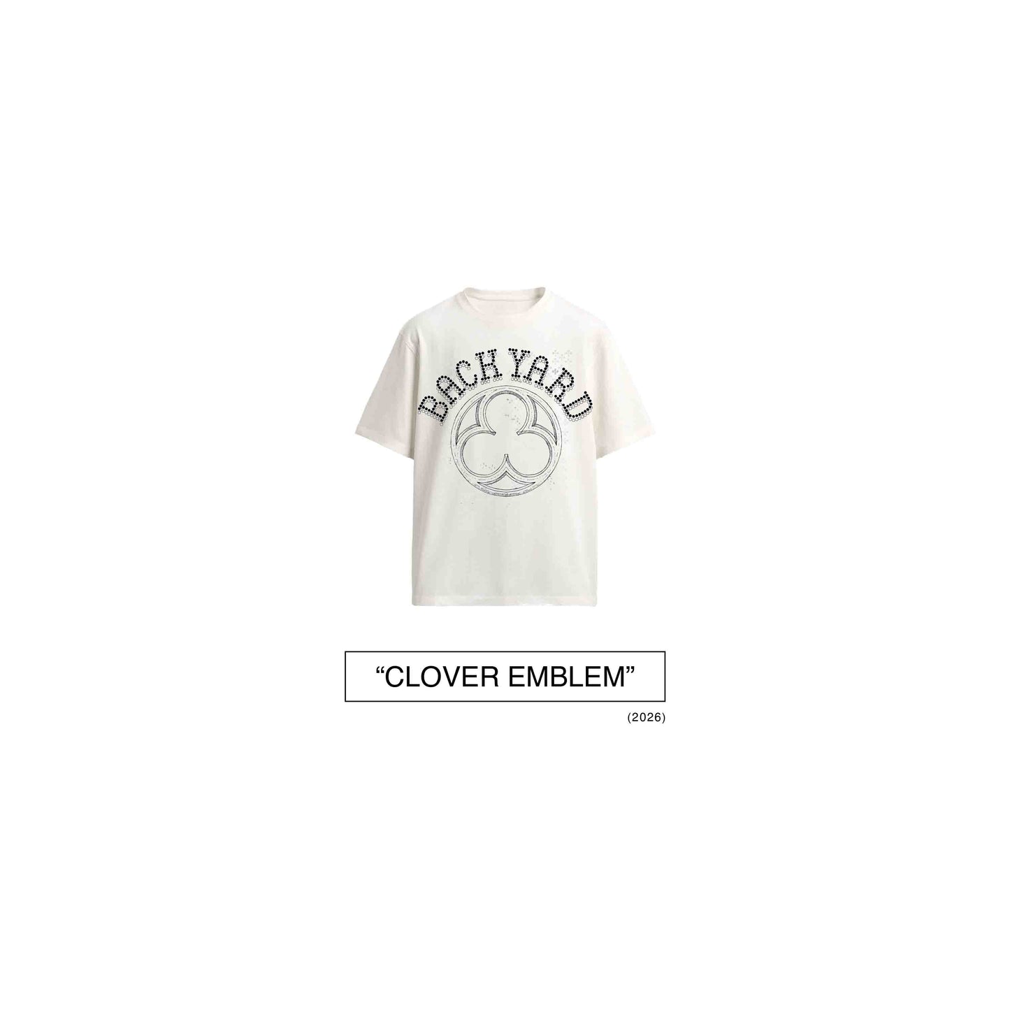 “CLOVER EMBLEM” TEE
