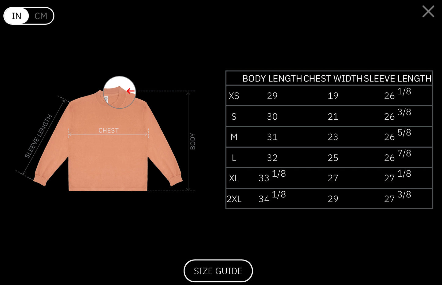 "BASICS ON YVES" LONG SLEEVE