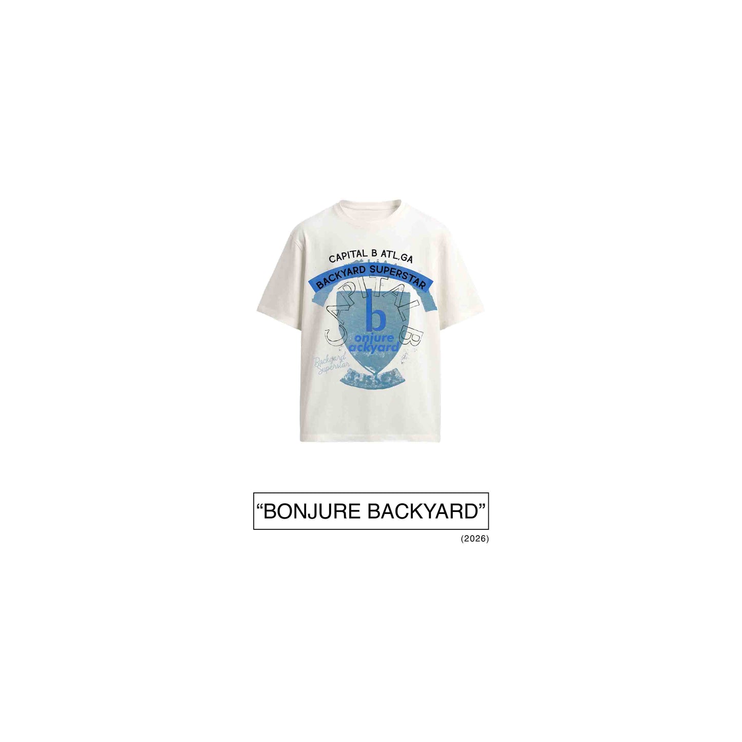 “BONJURE BACKYARD” TEE