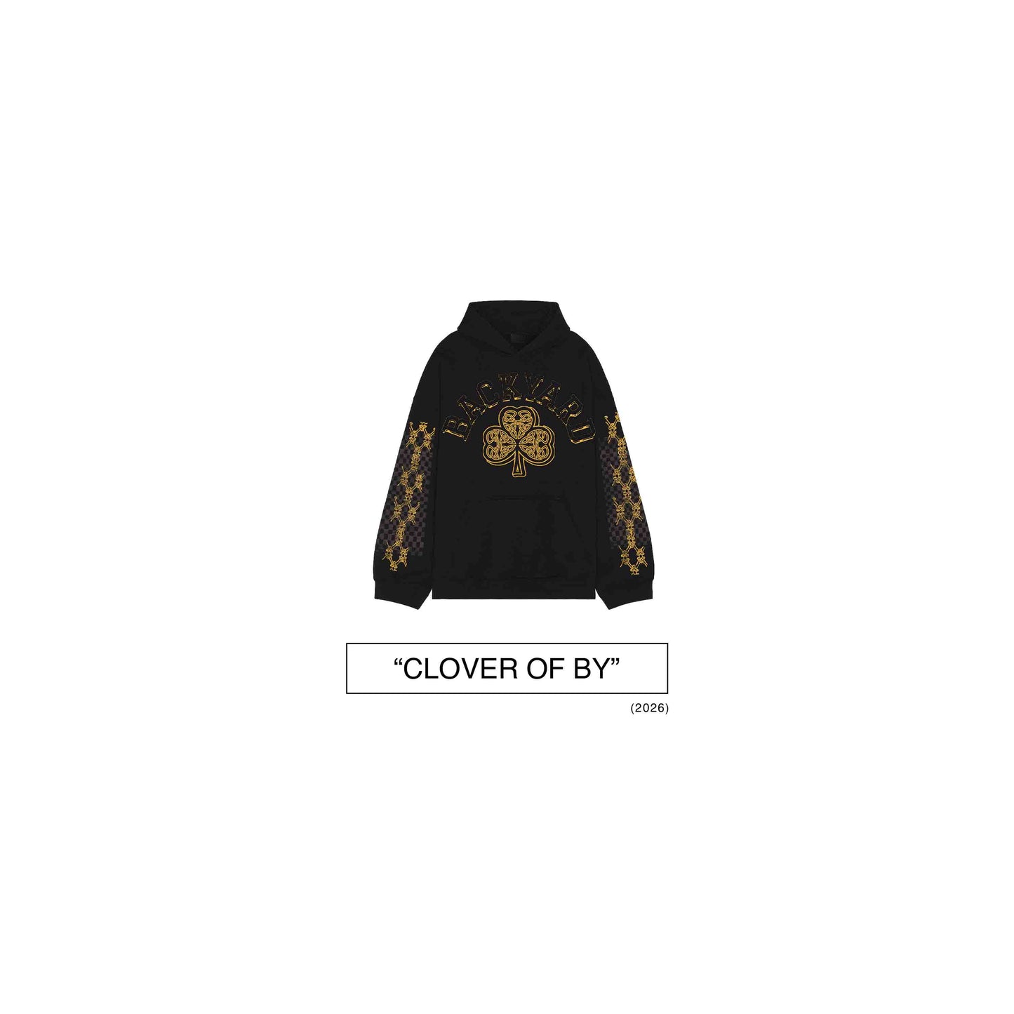 “CLOVER OF BY” HOODIE