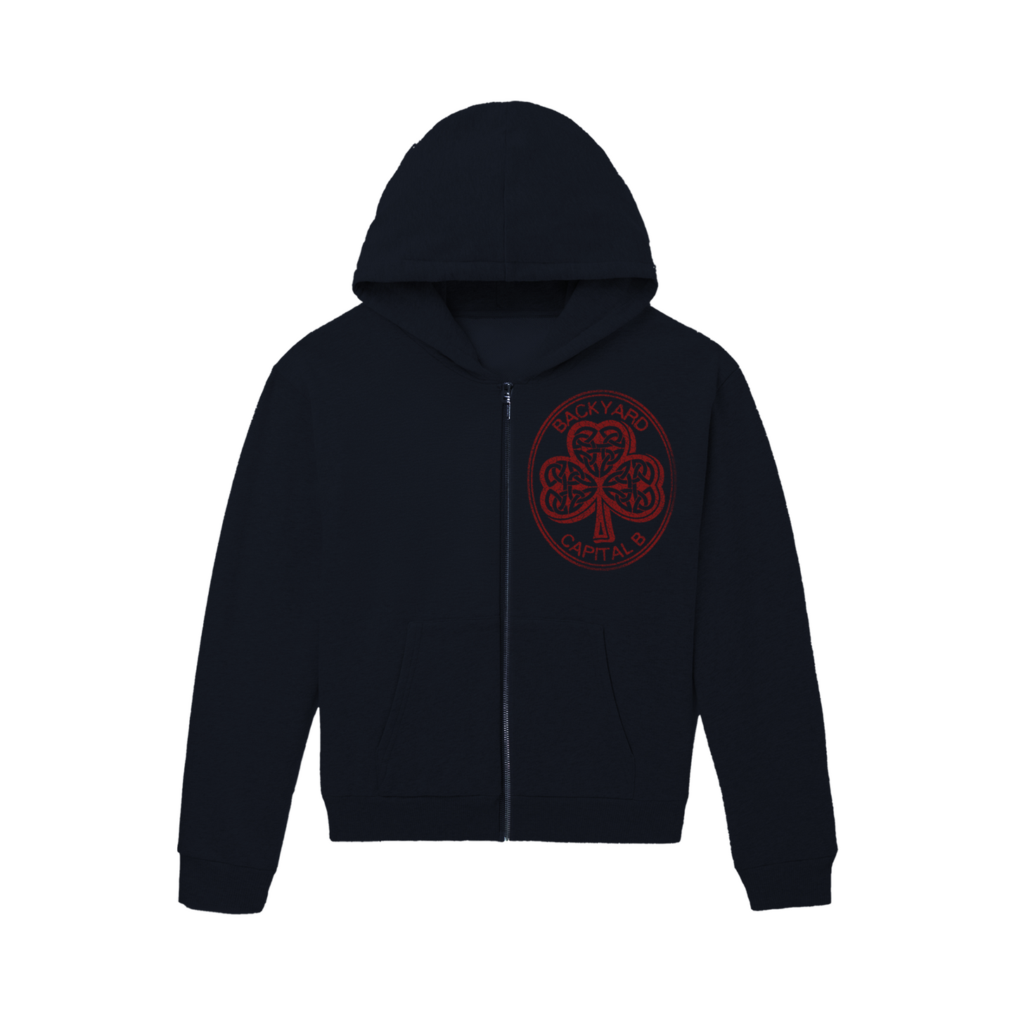 "BASICS OF YVES" ZIP UP