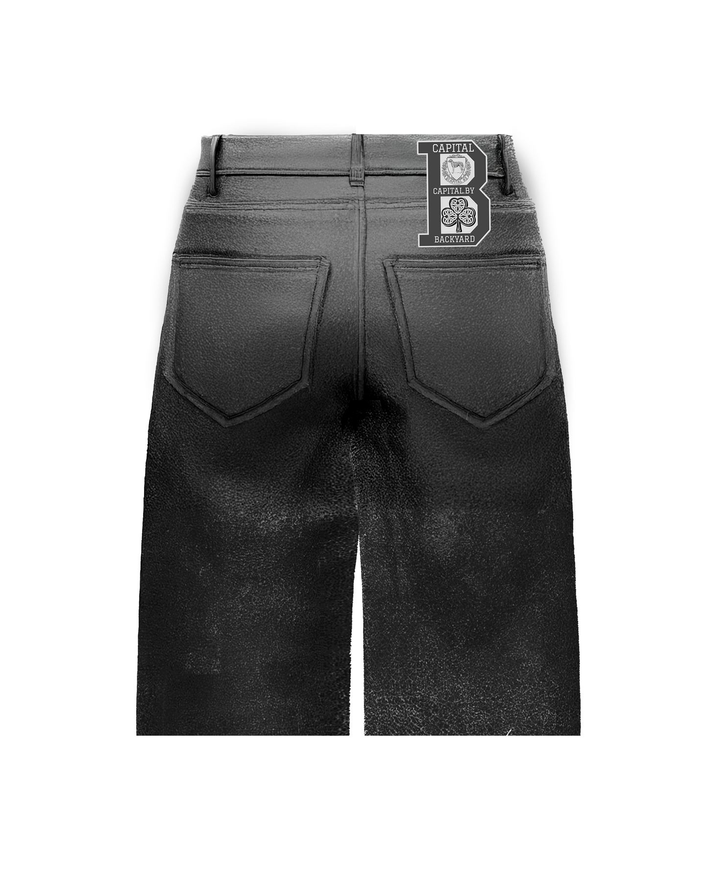 "RAPHAEL OF FRANCE" LEATHER SHORTS