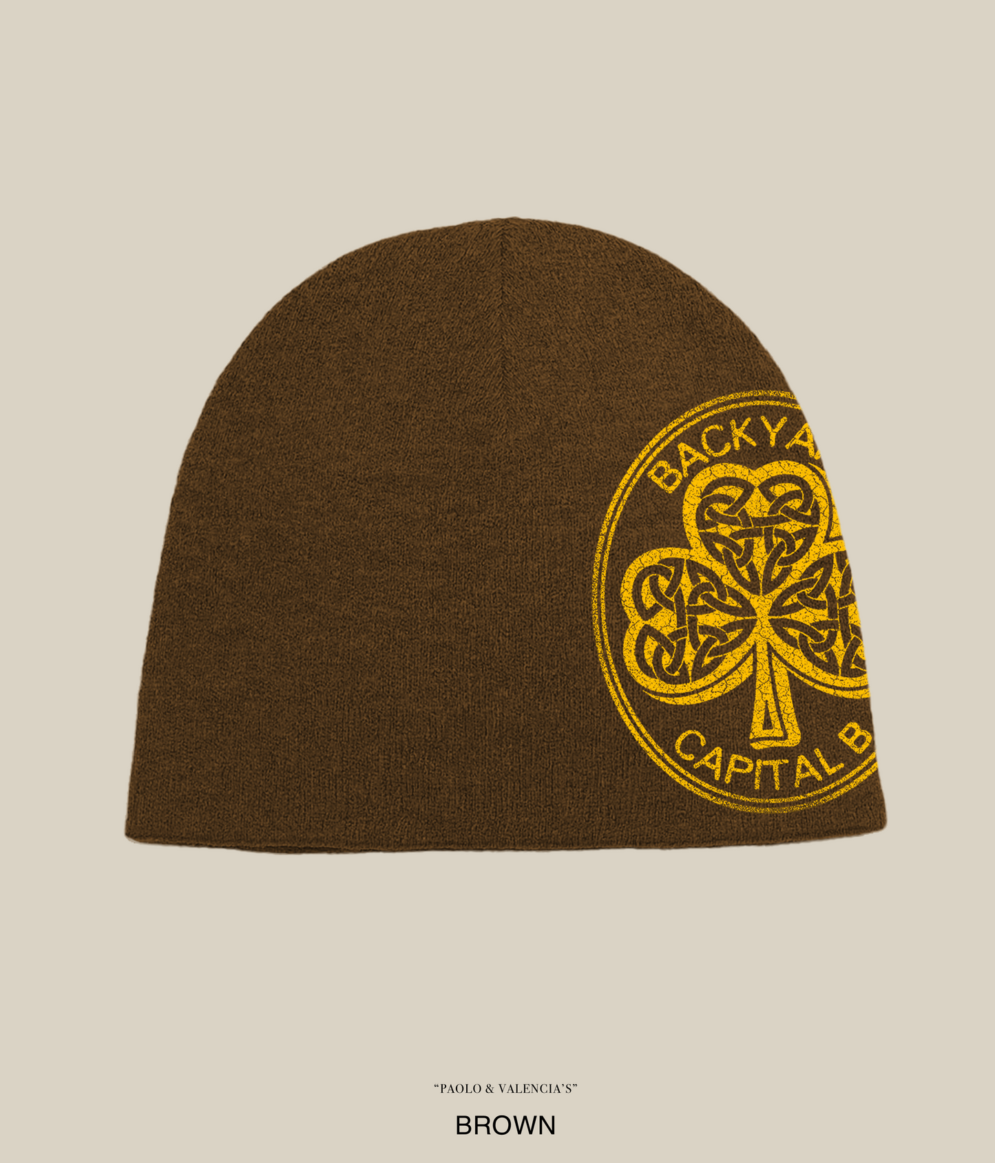 "PAOLO & VALENCIA'S" WOOL BEANIES