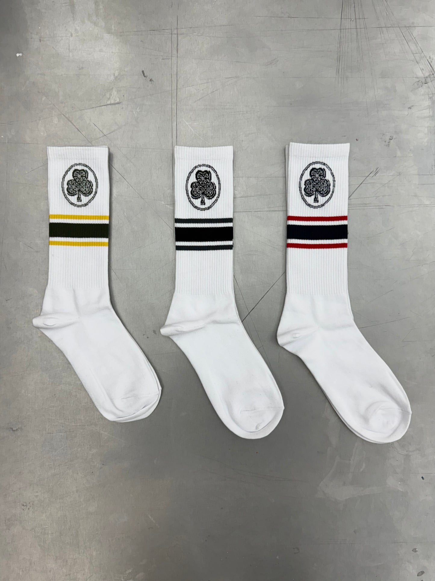 Capital B "Clover Socks" (Green)