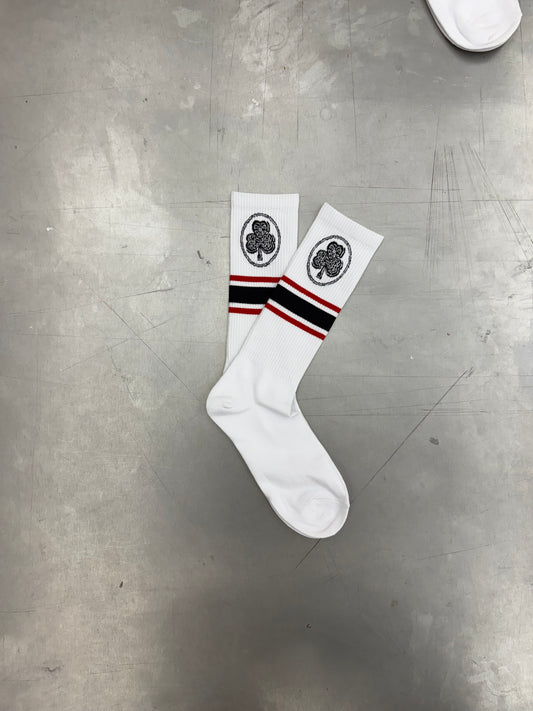 Capital B "Clover Socks" (Blue)